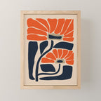 bold baby flower  Mini Art Print Gallery Image 1