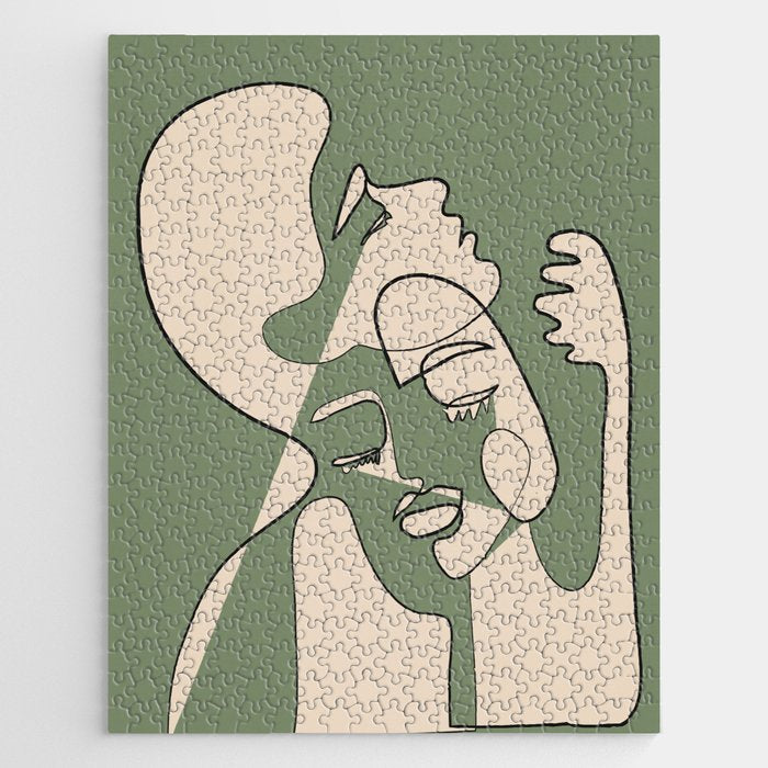 Abstract Faces 7 Jigsaw Puzzle Gallery Image 1