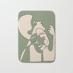 Abstract Faces 7 Bath Mat Gallery Image 1