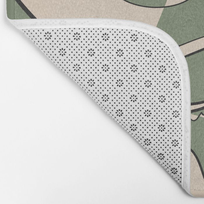 Abstract Faces 7 Bath Mat Gallery Image 2