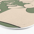 Abstract Faces 7 Bath Mat Gallery Image 3