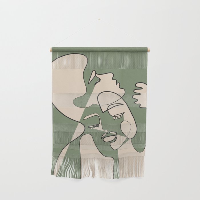 Abstract Faces 7 Wall Hanging Gallery Image 1