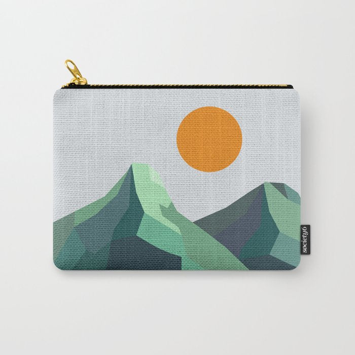 Abstract Landscape 30B Carry All Pouch Gallery Image 1