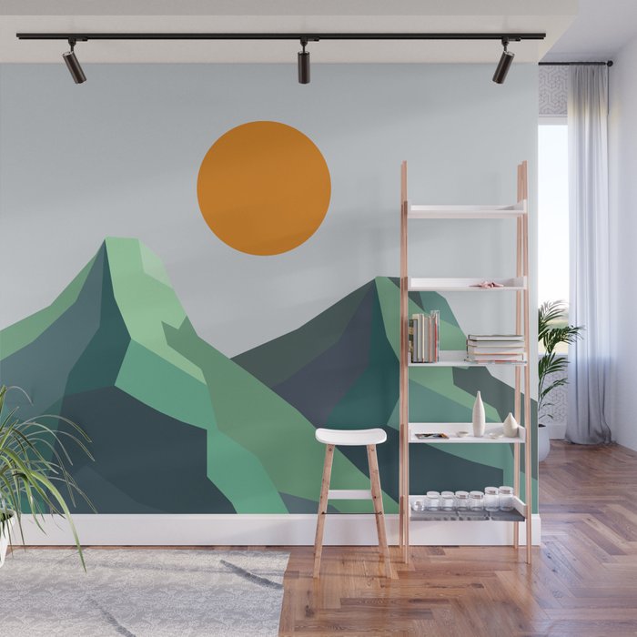 Abstract Landscape 30B Wall Mural Gallery Image 1