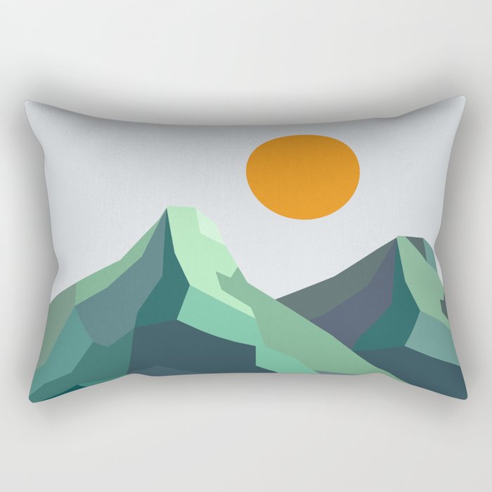 Abstract Landscape 30B Rectangular Pillow Gallery Image 2