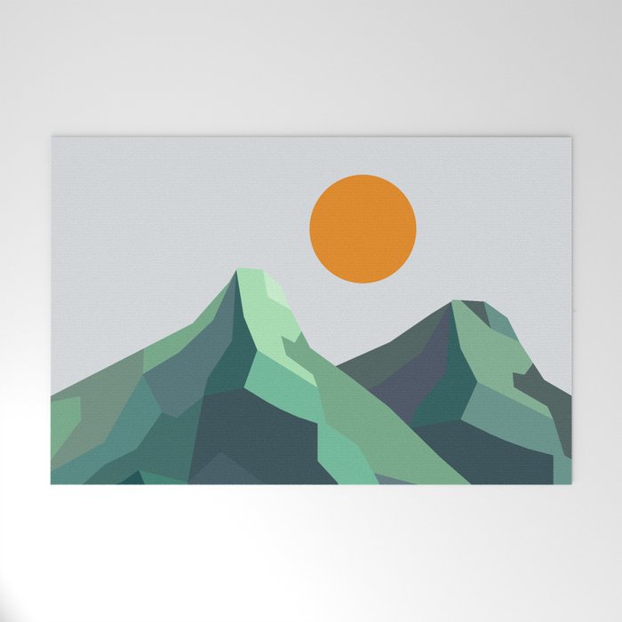 Abstract Landscape 30B Welcome Mat Gallery Image 1
