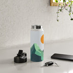 Abstract Landscape 30B Water Bottle Gallery Image 4