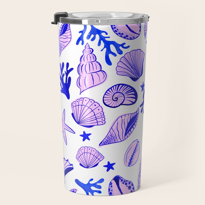 Vitamin Sea - Shells on the Beach Travel Mug Gallery Image 3
