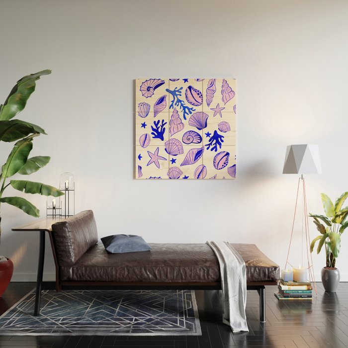 Vitamin Sea - Shells on the Beach Wood Wall Art Gallery Image 2