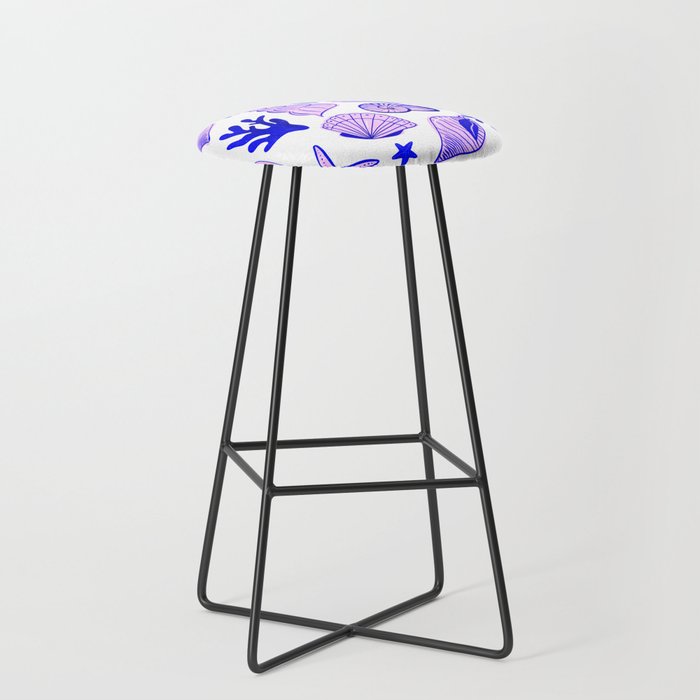 Vitamin Sea - Shells on the Beach Stool Gallery Image 1