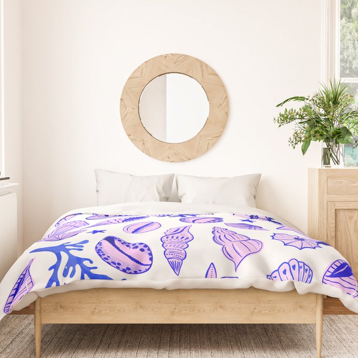 Vitamin Sea - Shells on the Beach Duvet Cover Gallery Image 3