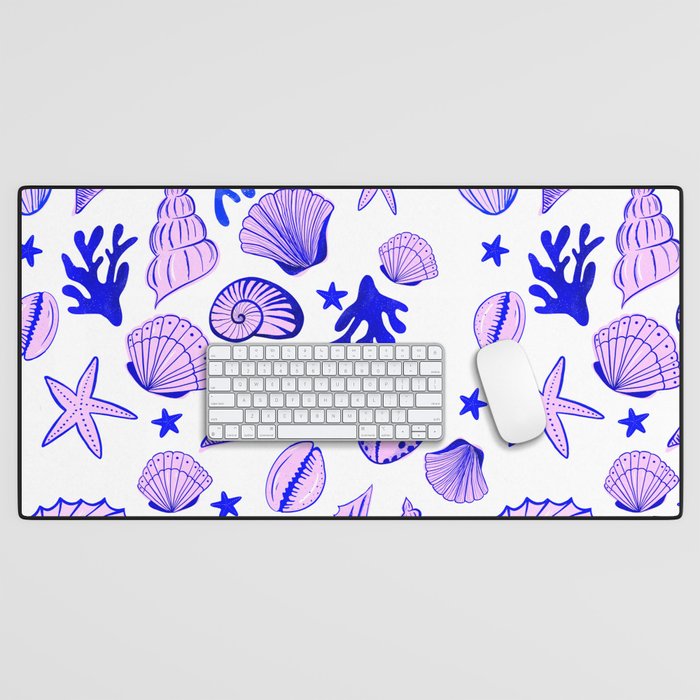 Vitamin Sea - Shells on the Beach Desk Mat Gallery Image 1