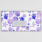 Vitamin Sea - Shells on the Beach Desk Mat Gallery Image 1