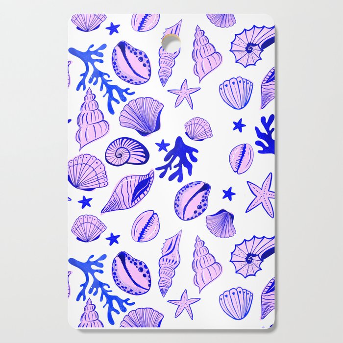 Vitamin Sea - Shells on the Beach Cutting Board Gallery Image 1
