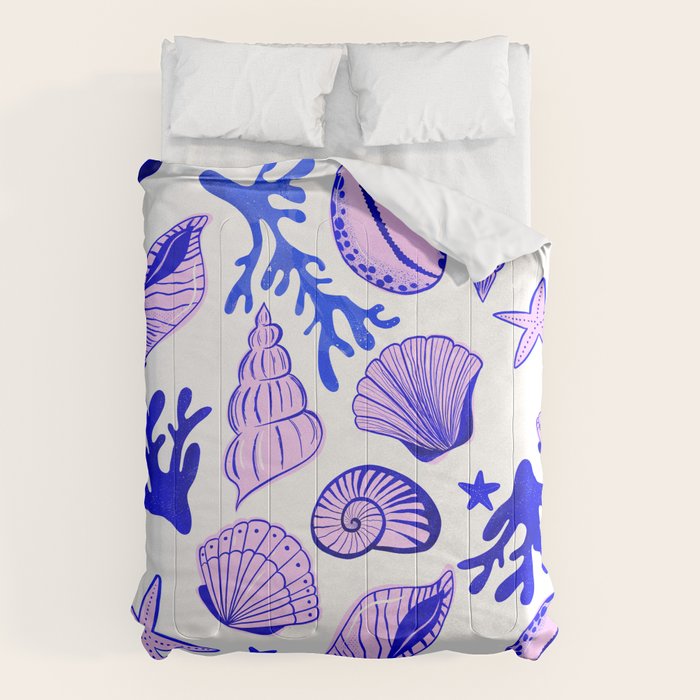 Vitamin Sea - Shells on the Beach Comforter Gallery Image 6