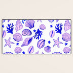 Vitamin Sea - Shells on the Beach Desk Mat Gallery Image 3