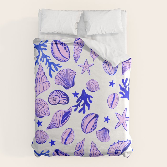 Vitamin Sea - Shells on the Beach Duvet Cover Gallery Image 1