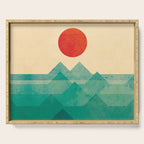 The ocean, the sea, the wave Serving Tray Gallery Image 1
