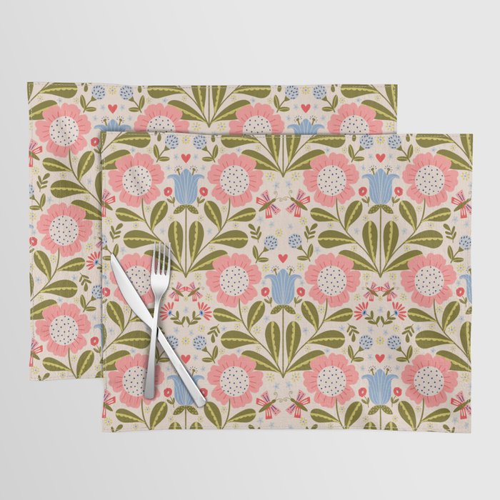 Blooms & Butterflies  Placemat Gallery Image 1