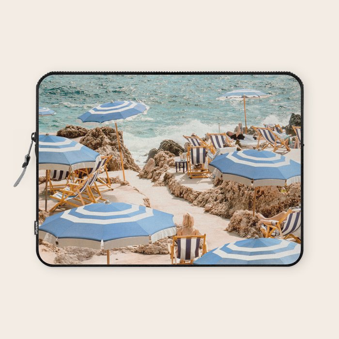 La Fontelina Beach Laptop Sleeve Gallery Image 1