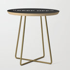 "KEEP OFF" Dark Edition Side Table Gallery Image 1