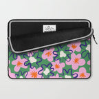 Bright Floral Laptop Sleeve Gallery Image 2