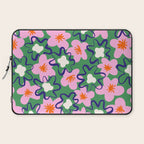 Bright Floral Laptop Sleeve Gallery Image 2