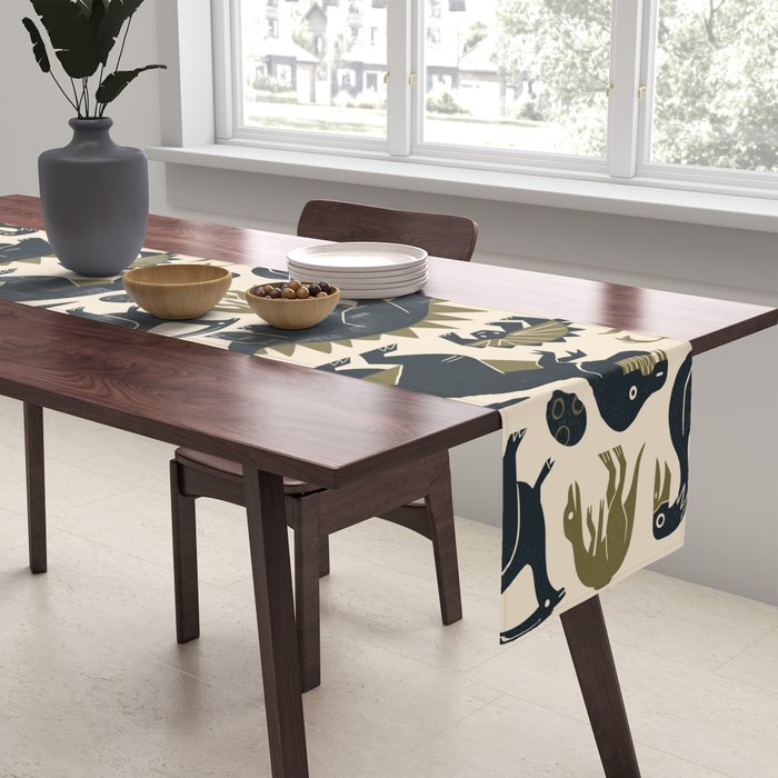 Jurassic Friends Table Runner Gallery Image 2