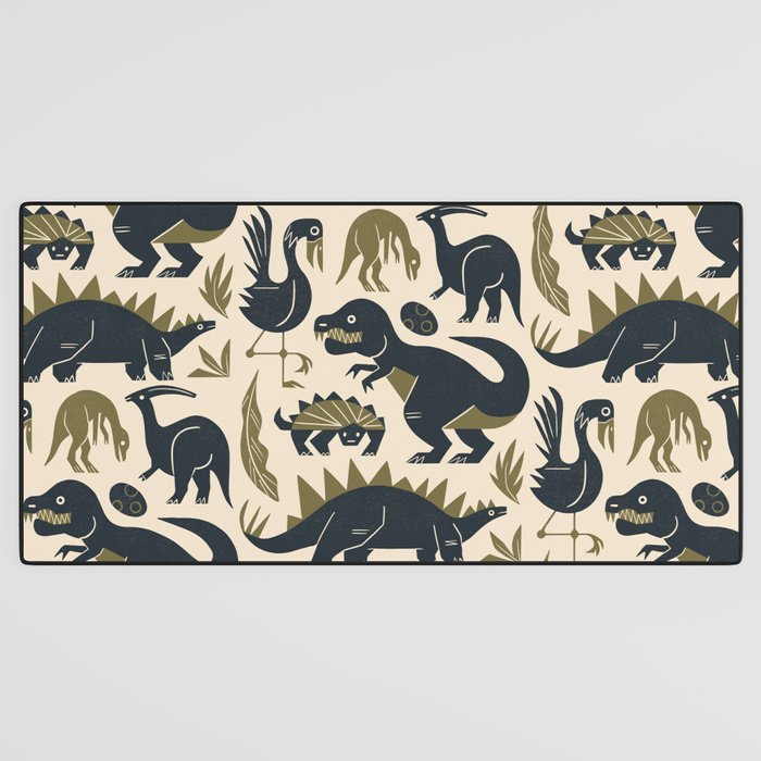 Jurassic Friends Desk Mat Gallery Image 3