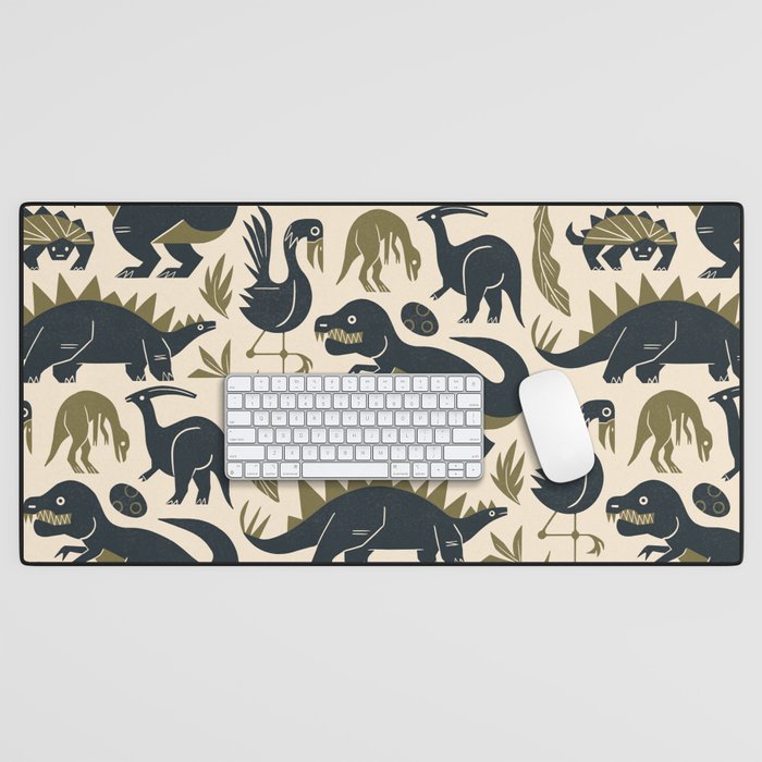 Jurassic Friends Desk Mat Gallery Image 1