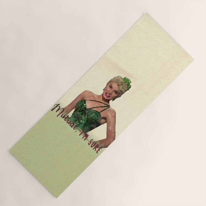 Mutual, I'm Sure - White Christmas Yoga Mat Gallery Image 1