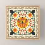 Scandinavian Wildflowers Mini Art Print Gallery Image 1