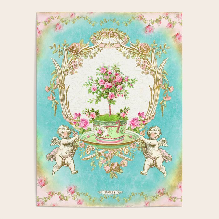 French Baroque Patisserie Tea Poster Gallery Image 4
