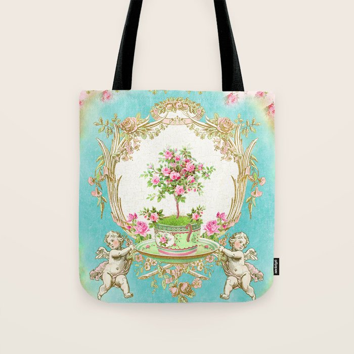 French Baroque Patisserie Tea Tote Bag Gallery Image 1