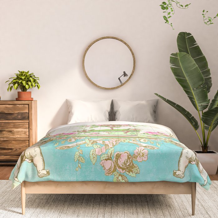 French Baroque Patisserie Tea Comforter Gallery Image 3