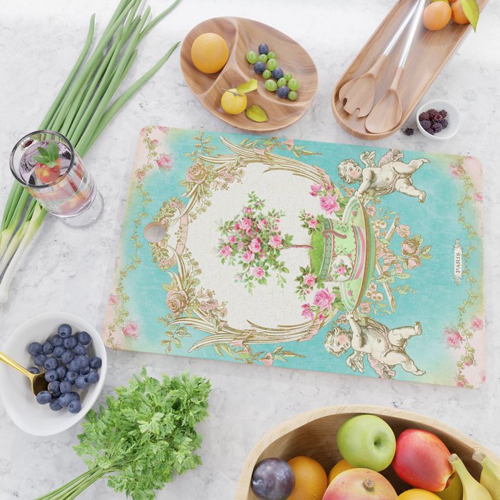 French Baroque Patisserie Tea Cutting Board Gallery Image 2