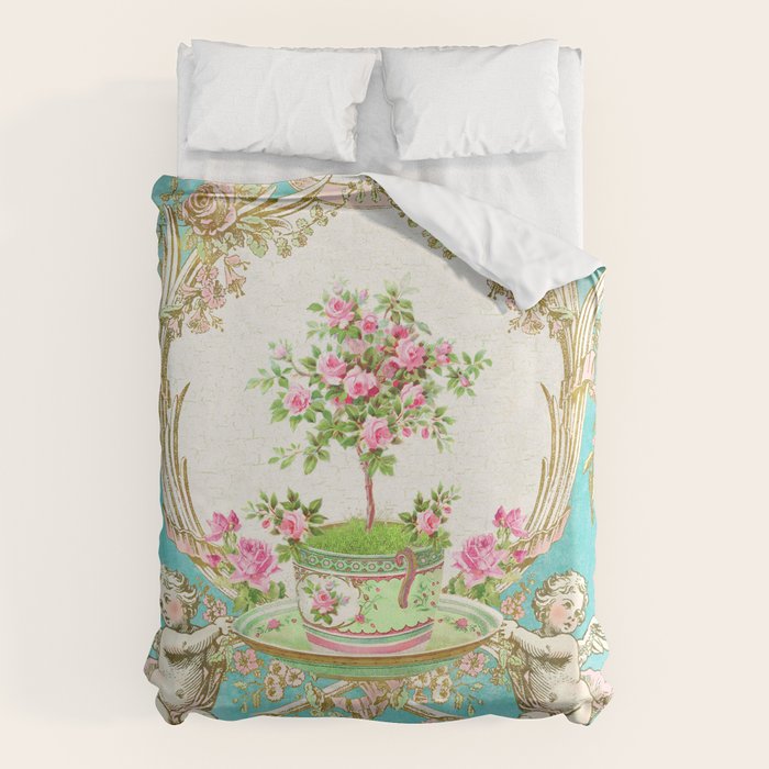 French Baroque Patisserie Tea Duvet Cover Gallery Image 1