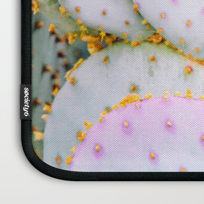 Prickly Pear Photography Pastel Cactus Laptop Sleeve Gallery Image 3