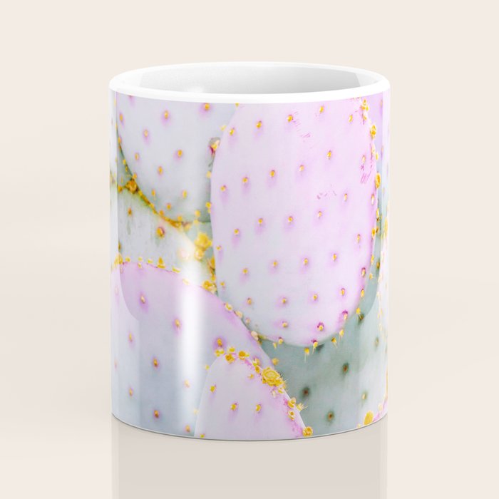 Prickly Pear Photography Pastel Cactus Coffee Mug Gallery Image 4
