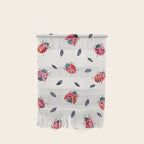Lucky Ladybugs & Black Leaves Wall Hanging Gallery Image 1