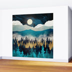 Evening Mist Wall Mural Gallery Image 2