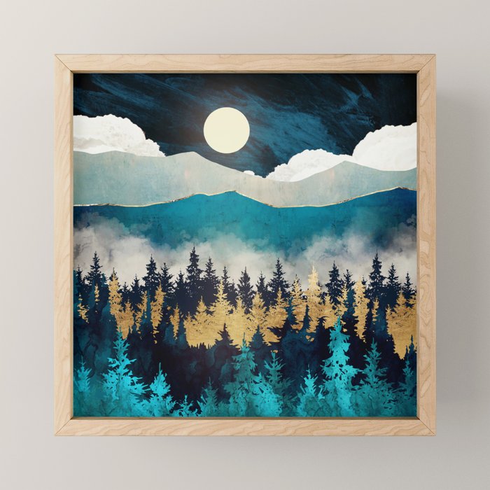 Evening Mist Mini Art Print Gallery Image 1