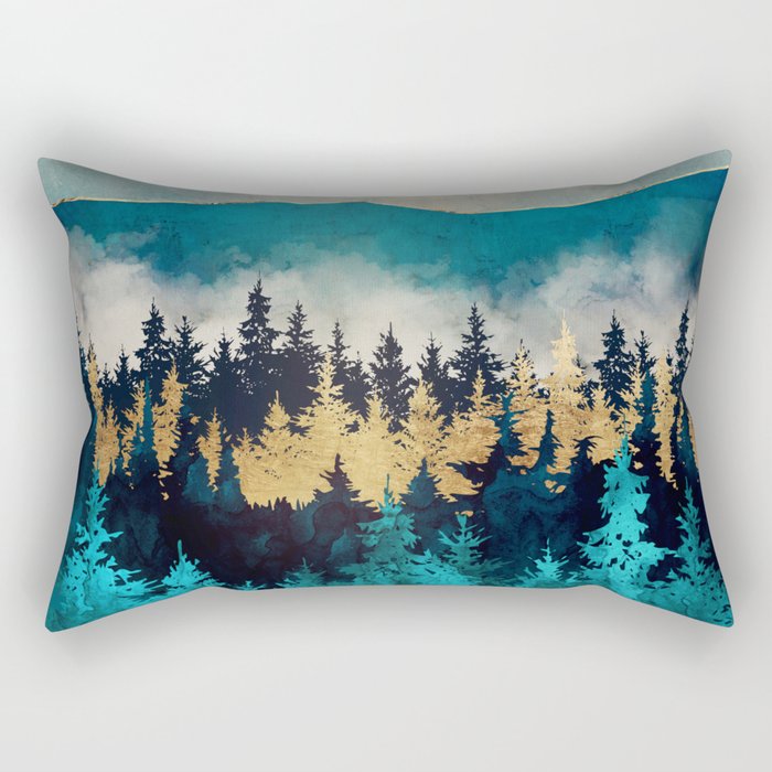 Evening Mist Rectangular Pillow Gallery Image 1