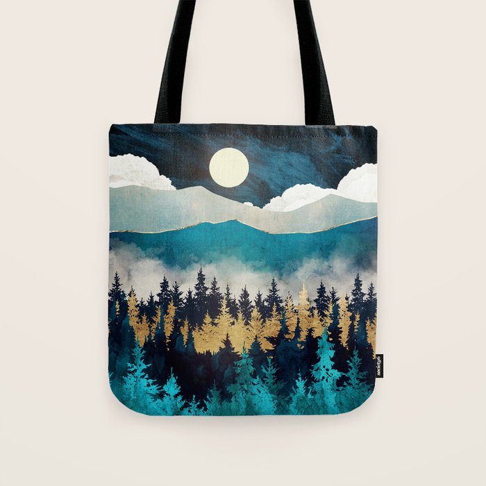 Evening Mist Tote Bag Gallery Image 1
