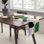 Clematis Botanical Illustration Table Runner Gallery Image 2