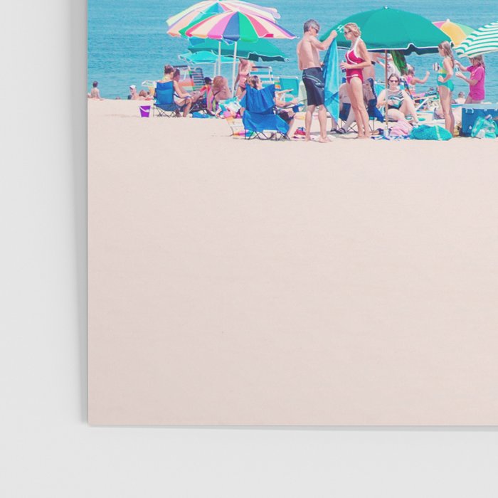 Colorful Umbrellas on the Beach Poster Gallery Image 3
