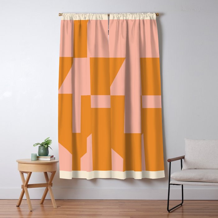 Abstract Shapes 95 Window Curtain Gallery Image 5