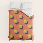 BALLS Tennis - clay court - pattern Comforter Gallery Image 6