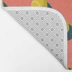 BALLS Tennis - clay court - pattern Bath Mat Gallery Image 2