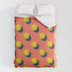 BALLS Tennis - clay court - pattern Duvet Cover Gallery Image 6